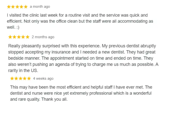 dentists local seo